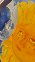 Load image into Gallery viewer, &quot;Jealous Sun&quot; Original Acrylic on Canvas