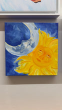 Load image into Gallery viewer, &quot;Jealous Sun&quot; Original Acrylic on Canvas