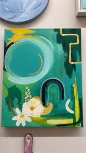 "The Process" Original Acrylic on Canvas