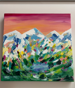 "I Love Valdez" Original Acrylic on Canvas
