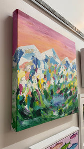 "I Love Valdez" Original Acrylic on Canvas