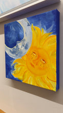 Load image into Gallery viewer, &quot;Jealous Sun&quot; Original Acrylic on Canvas