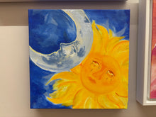 Load image into Gallery viewer, &quot;Jealous Sun&quot; Original Acrylic on Canvas