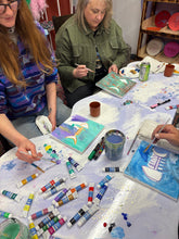 Load image into Gallery viewer, Abstract Fish Skeleton Workshop 6/11 @7pm