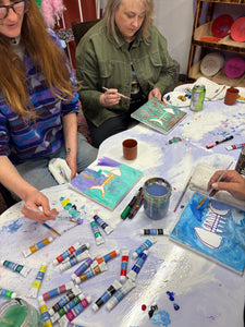 Abstract Fish Skeleton Workshop 6/11 @7pm