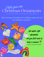 Load image into Gallery viewer, DIY Ornament Night at The Wheelhouse