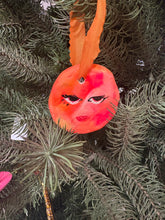 Load image into Gallery viewer, Hand Sculpted and Painted Clay Ornament 5