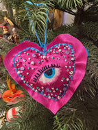Hand Stitched and Embroidered Ornament 3