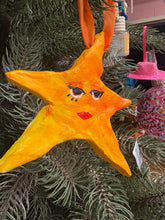 Load image into Gallery viewer, Hand Sculpted and Painted Clay Ornament 7