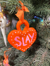 Load image into Gallery viewer, Hand Sculpted and Painted Clay Ornament 3