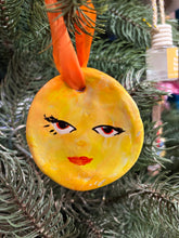 Load image into Gallery viewer, Hand Sculpted and Painted Clay Ornament 1