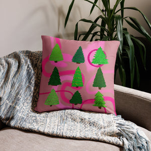 Christmas Tree Basic Pillow