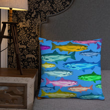 Load image into Gallery viewer, &quot;Hey I&#39;m Swimmin Here!&quot; Basic Pillow