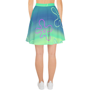 "Welcome to Bikini Bottom" Skater Skirt