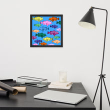 Load image into Gallery viewer, &quot;Rockfish Party&quot; Framed poster