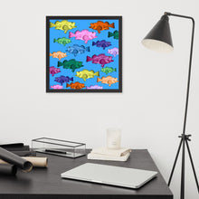 Load image into Gallery viewer, &quot;Rockfish Party&quot; Framed poster