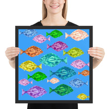 Load image into Gallery viewer, &quot;Halibut You Let Me Swim&quot; Framed poster