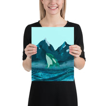 Load image into Gallery viewer, &quot;A Whale of a Time&quot; Art Print Poster