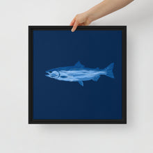 Load image into Gallery viewer, &quot;Fishy Fella&quot; Framed canvas
