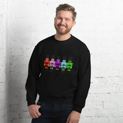 Colorful Nutcracker Unisex Sweatshirt