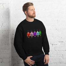 Load image into Gallery viewer, Colorful Nutcracker Unisex Sweatshirt