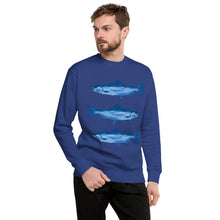 Load image into Gallery viewer, Manly Salmon Unisex Premium Sweatshirt