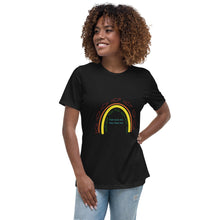 Load image into Gallery viewer, &quot;Fish Love Me, Men Fear Me&quot; Rainbow Women&#39;s Relaxed T-Shirt