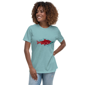 "Fish Love Me" Women's Relaxed T-Shirt