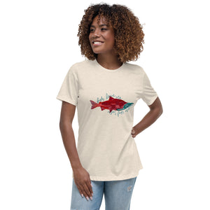 "Fish Love Me" Women's Relaxed T-Shirt