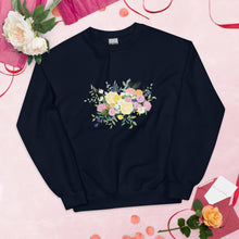 Load image into Gallery viewer, Floral Unisex Sweatshirt