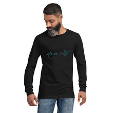Load image into Gallery viewer, Unisex Long Sleeve Tee &quot;it&#39;s a cult&quot; Blue Letters